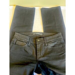 Women's Joe's Jeans zip fly bootcut 5 pocket Size 27, curvy fit Black EUC